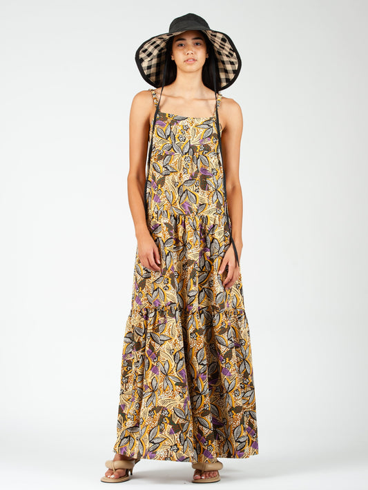 Women’s Fig Leaf Maxi Dress