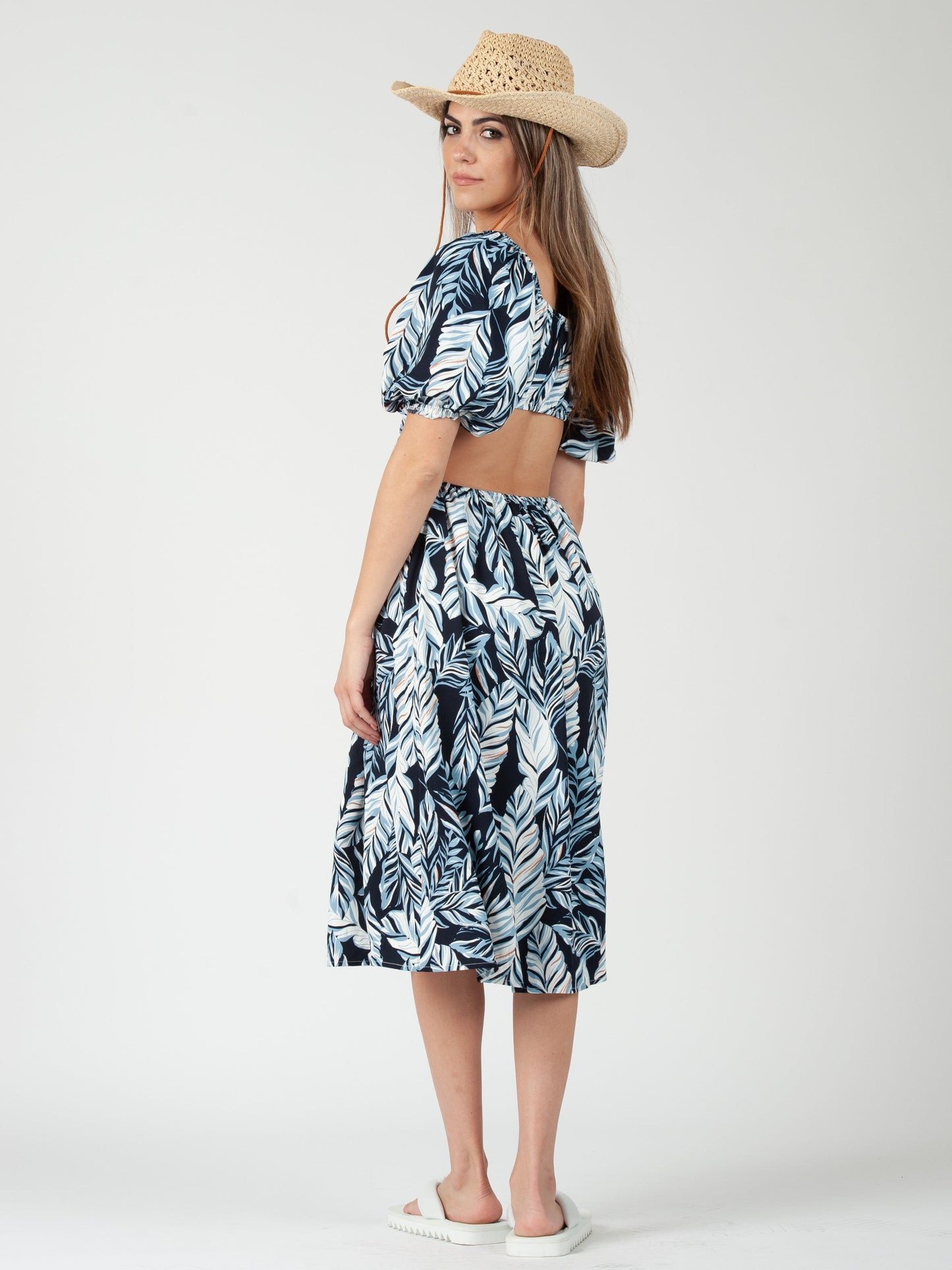Women’s Tropical Printed Dress