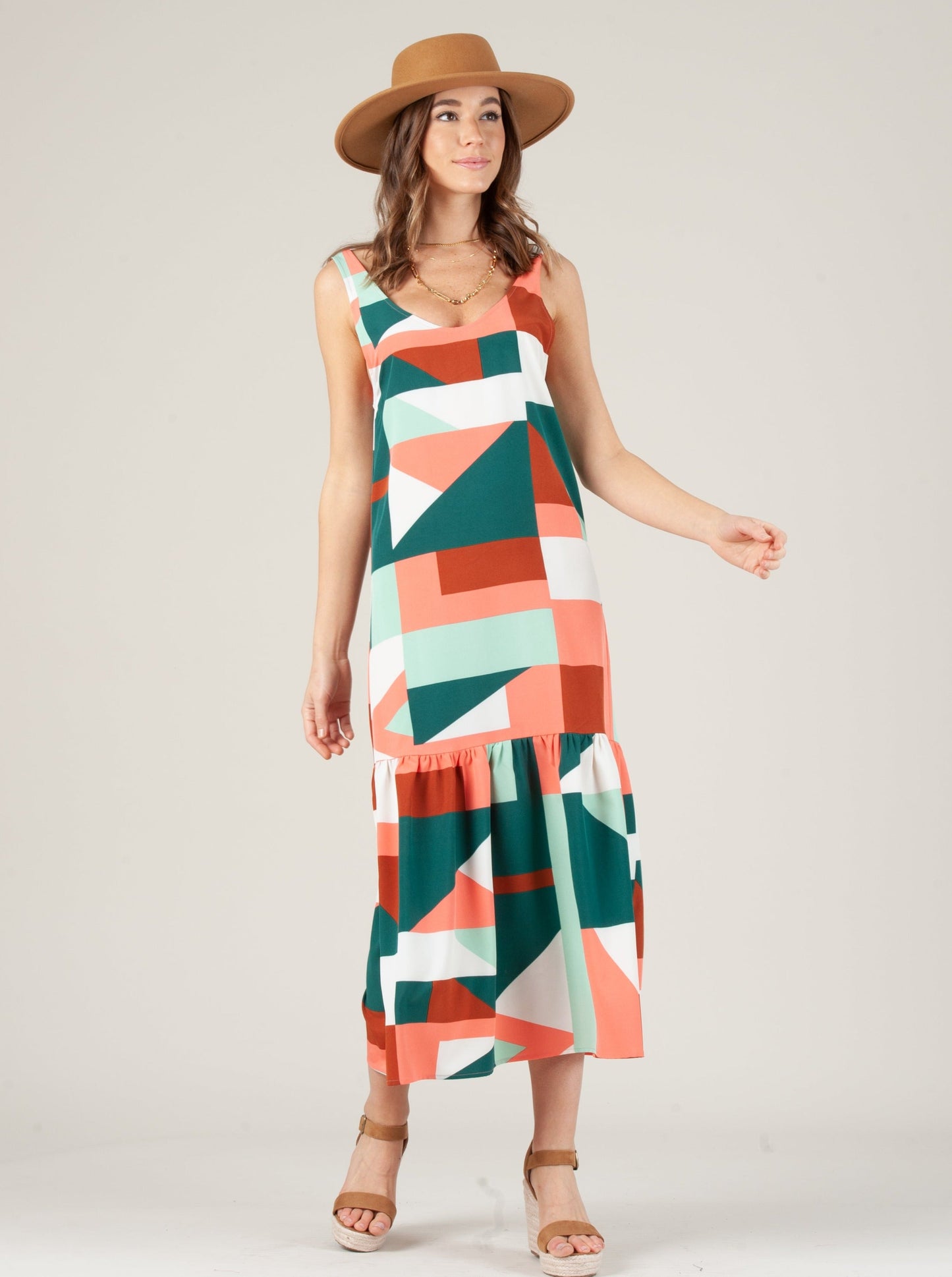 Women’s Abstract Print Dress