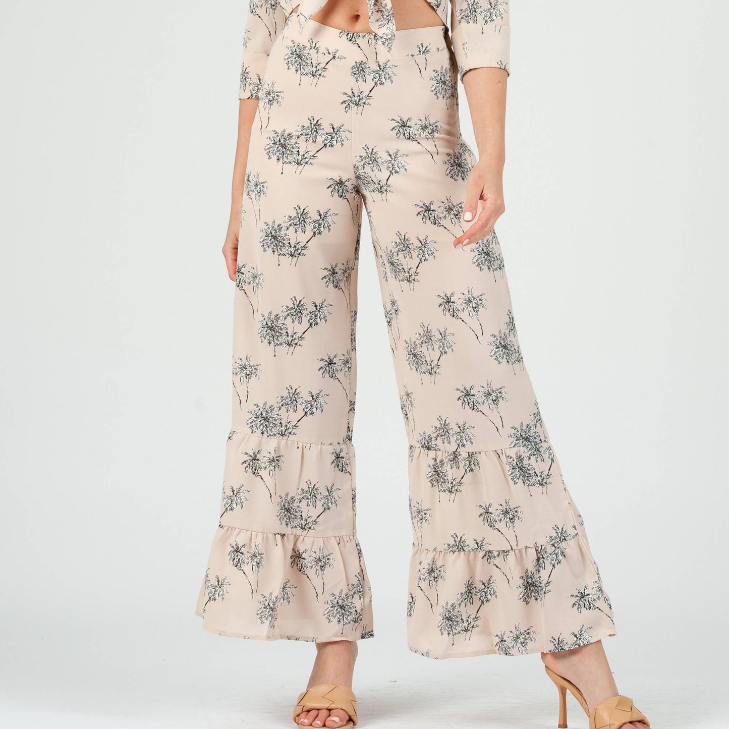 Women’s Palm Print Pants
