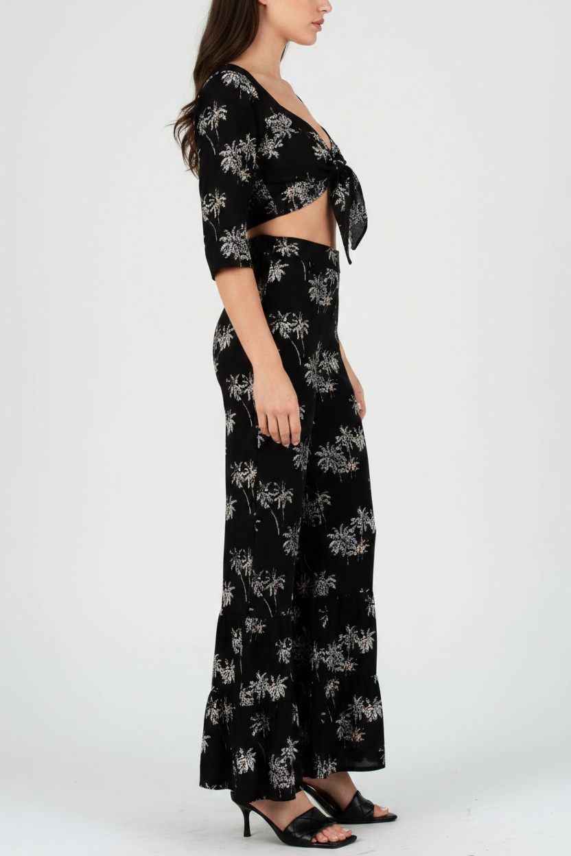 Women’s Palm Print Pants