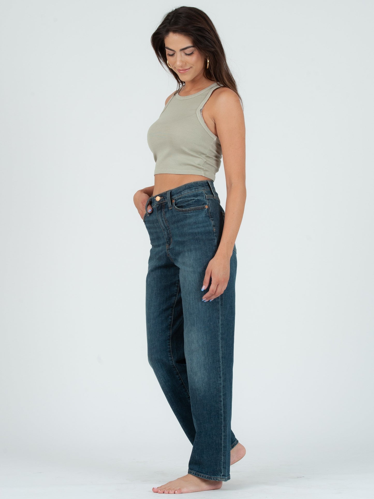 Women's Knit Tank Top SAGE
