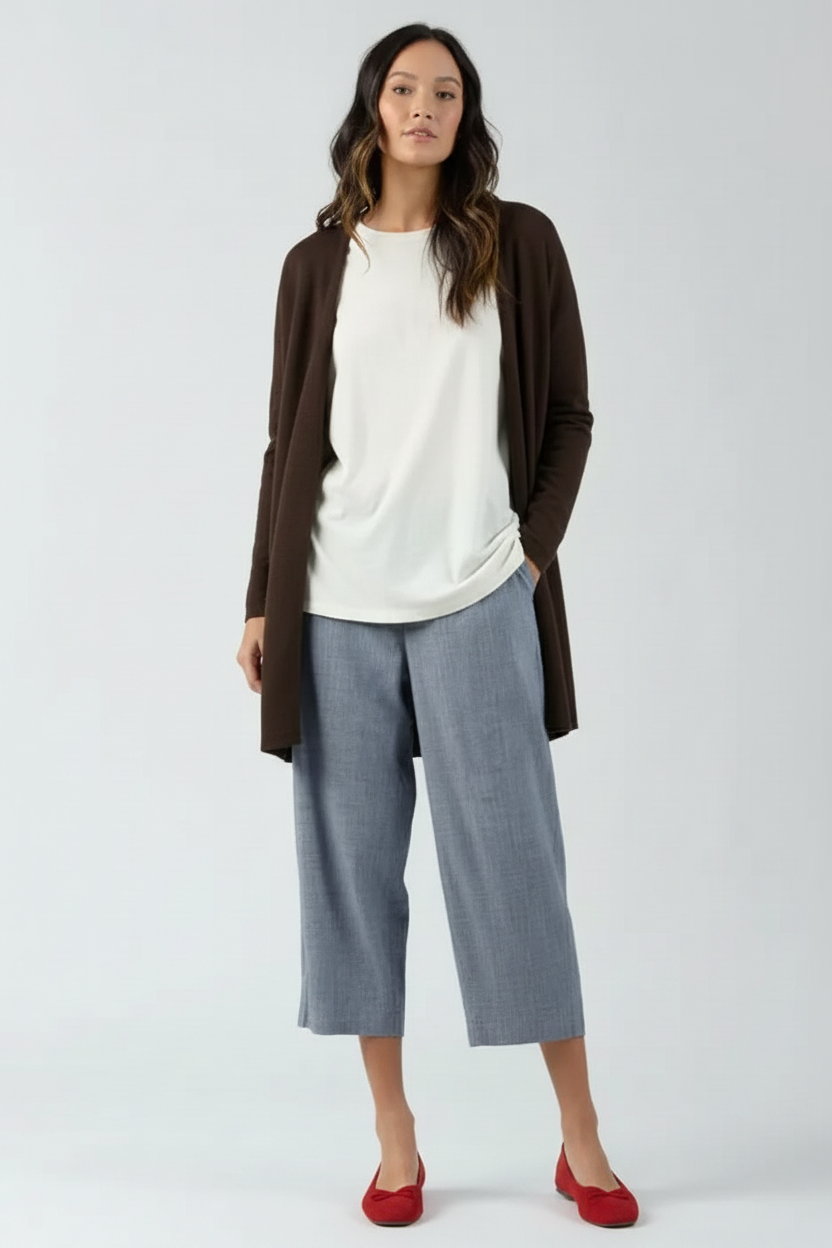Women’s Linen Cropped Pants